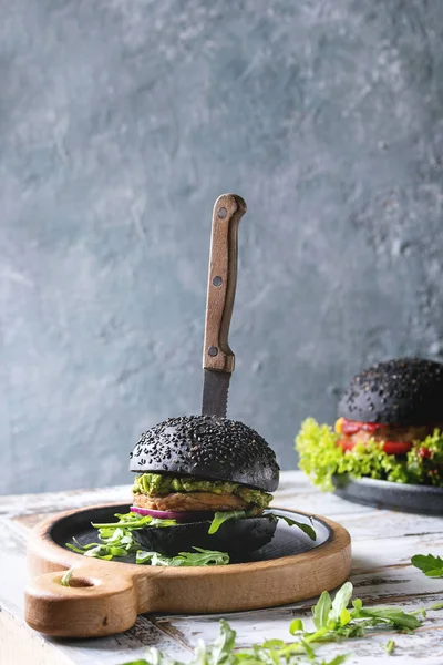 Hamburger di carne fatto in casa — Foto Stock