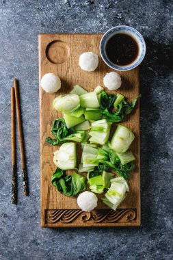 Bok choy pirinç