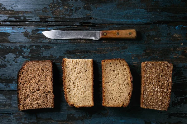 Variedad de pan de centeno —  Fotos de Stock