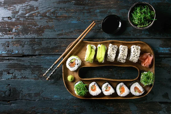Set di panini di sushi — Foto Stock