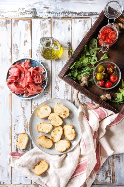 Tapas için malzemeler