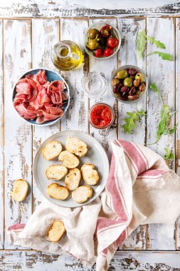 Tapas için malzemeler