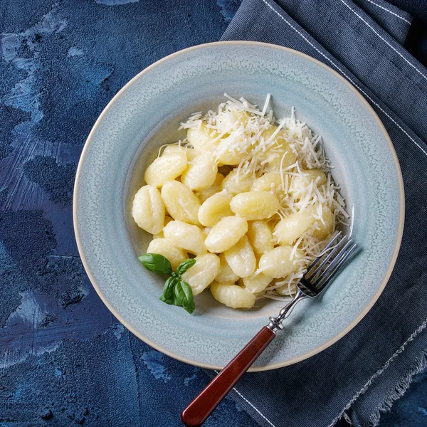 Creamy potato gnocchi — Stock Photo, Image