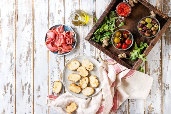 Tapas için malzemeler — Stok fotoğraf