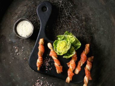 meze ile somon füme