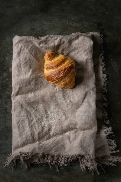 Fresh baked croissant — Stock Photo, Image