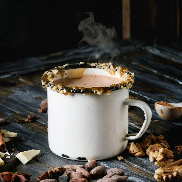 Taza de chocolate caliente — Foto de Stock