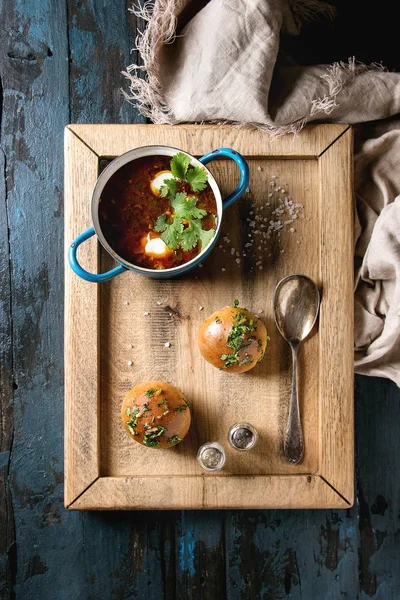 Sopa tradicional Borscht — Fotografia de Stock