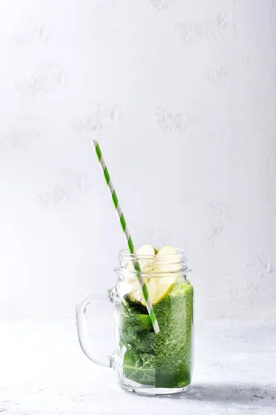 Ingredience pro zelený koktejl — Stock fotografie