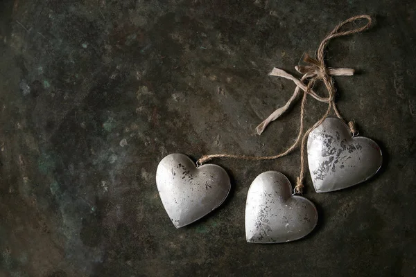 Kaart van de groet van de Valentijnskaart van liefde — Stockfoto