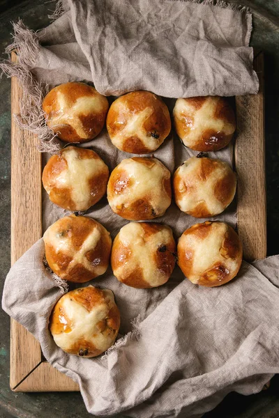 Hot cross buns — Stock Photo, Image