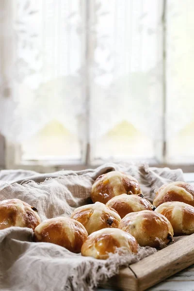 Hot cross buns — Stock Photo, Image