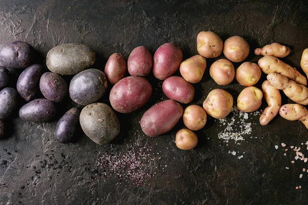 Çiğ patates çeşitli — Stok fotoğraf