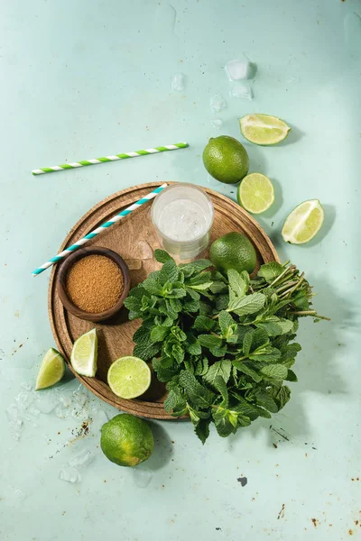 Ingredients for mojito — Stock Photo, Image