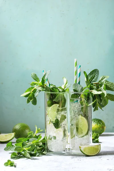 Classic mojito cocktail — Stock Photo, Image