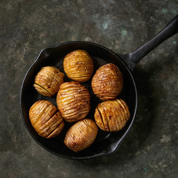 Acordeão batatas assadas — Fotografia de Stock