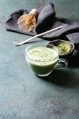 Matcha kahve fincan