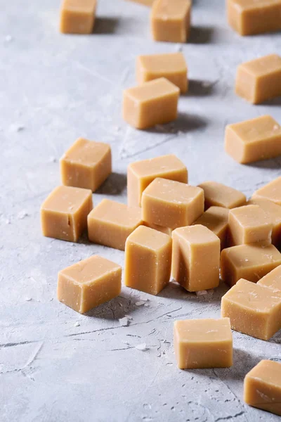 Fudge de caramelo salgado — Fotografia de Stock