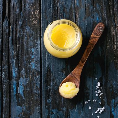 Ghee yağı bardak