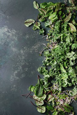 yeşil salata karışımı