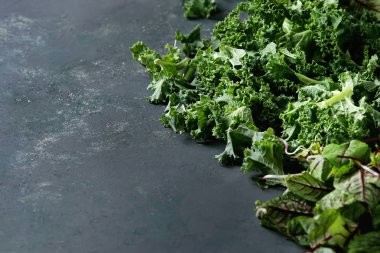 yeşil salata karışımı