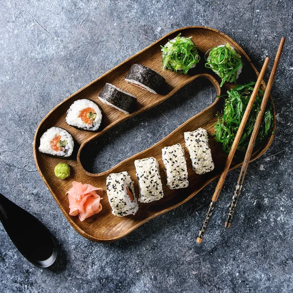 Set di panini di sushi — Foto Stock