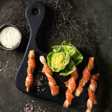 meze ile somon füme