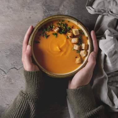 Kabak havuç çorbası