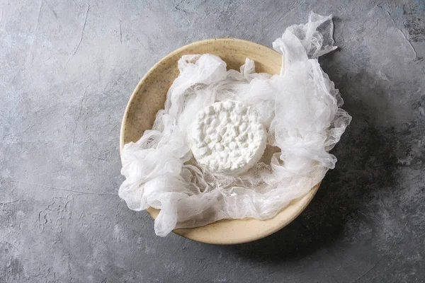 Domowej roboty ser wiejski — Zdjęcie stockowe