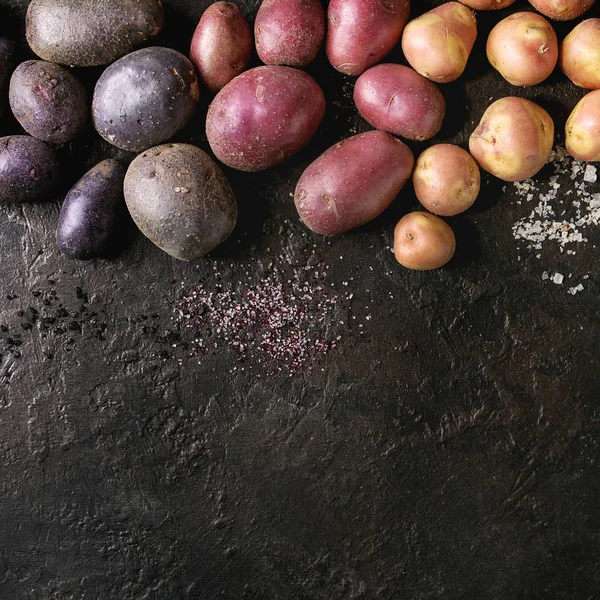 Çiğ patates çeşitli — Stok fotoğraf
