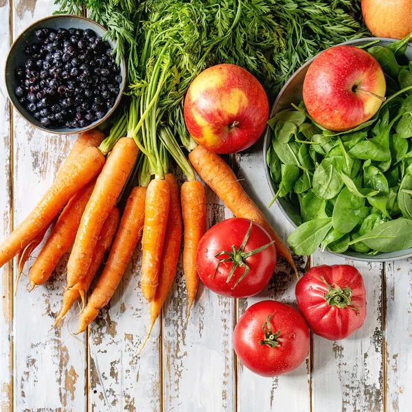 Meyve, sebze ve meyveler — Stok fotoğraf