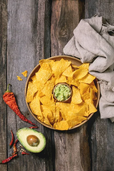 Tortilla nachos chips — Stock fotografie