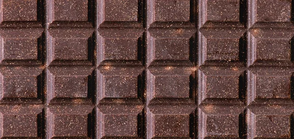 Barra di cioccolato fondente — Foto Stock