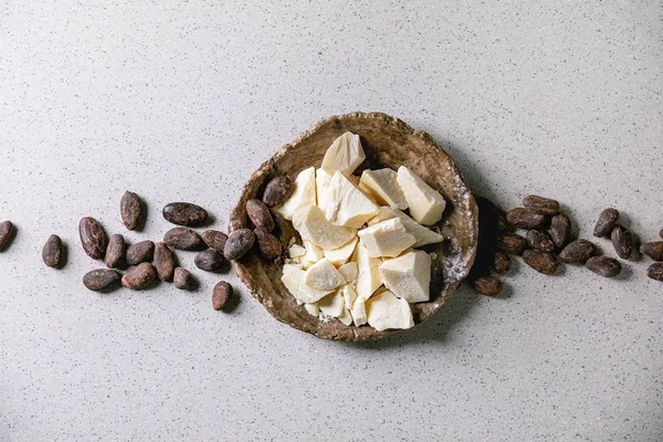 Beurre de cacao haché — Photo