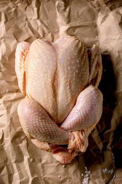 Raw farmer chicken — Stock Photo, Image