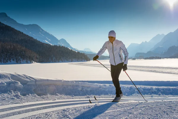 Biegi narciarskie alternatywne — Zdjęcie stockowe