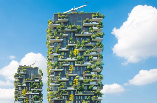 Construction Vertical gardens Milan