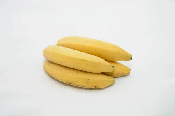 Bananas White Background — Stock Photo, Image