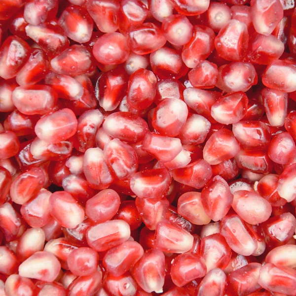 Pomegranate Merah Pada Latar Belakang Gelap — Stok Foto