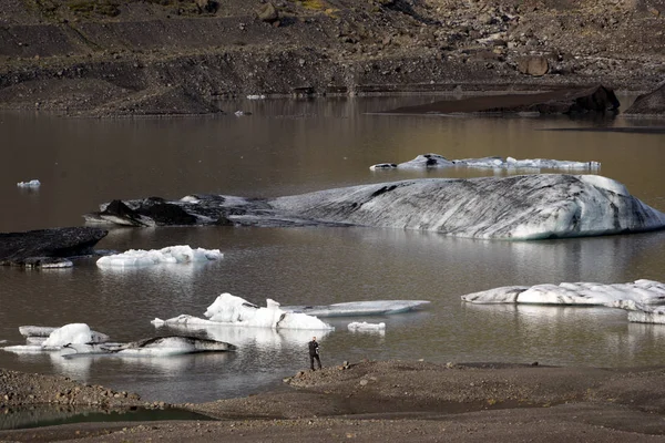 Lagune glaciaire Islande — Photo