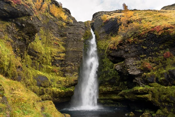 Gluggafoss wodospadu Islandii — Zdjęcie stockowe