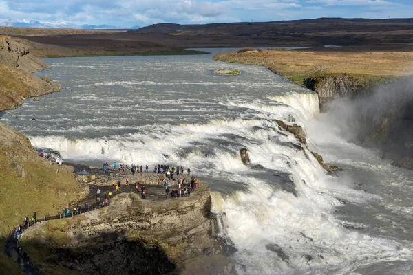 cascada de Gullfoss, Islandia