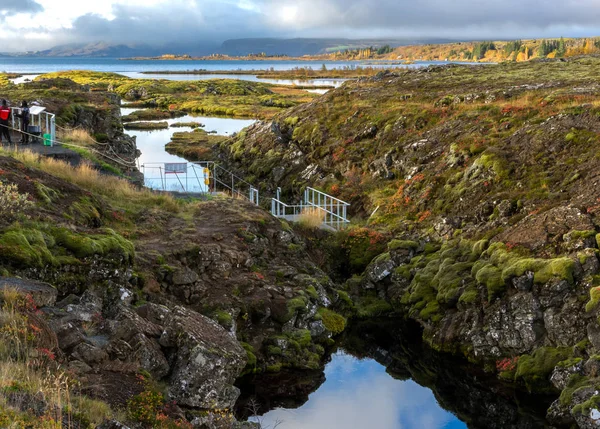 Silfra dykplats — Stockfoto