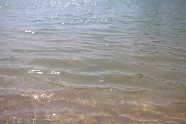 Eau Boueuse Opaque Polluée Dans Plan Eau Naturel — Photo