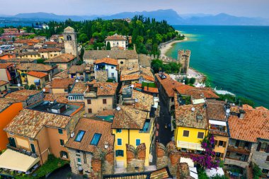 Scaliger Kulesi, Sirmione, Garda Gölü, İtalya