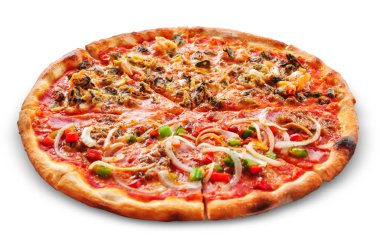 taze lezzetli pizza 