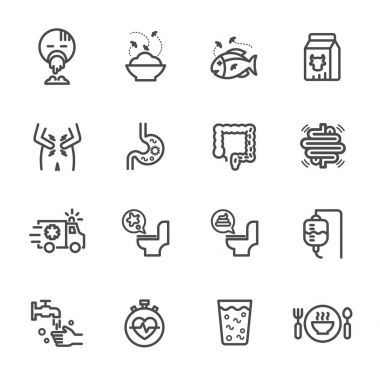 Belirtiler ve ishal nedenleri, sağlık ve tıp kavramı. VEC