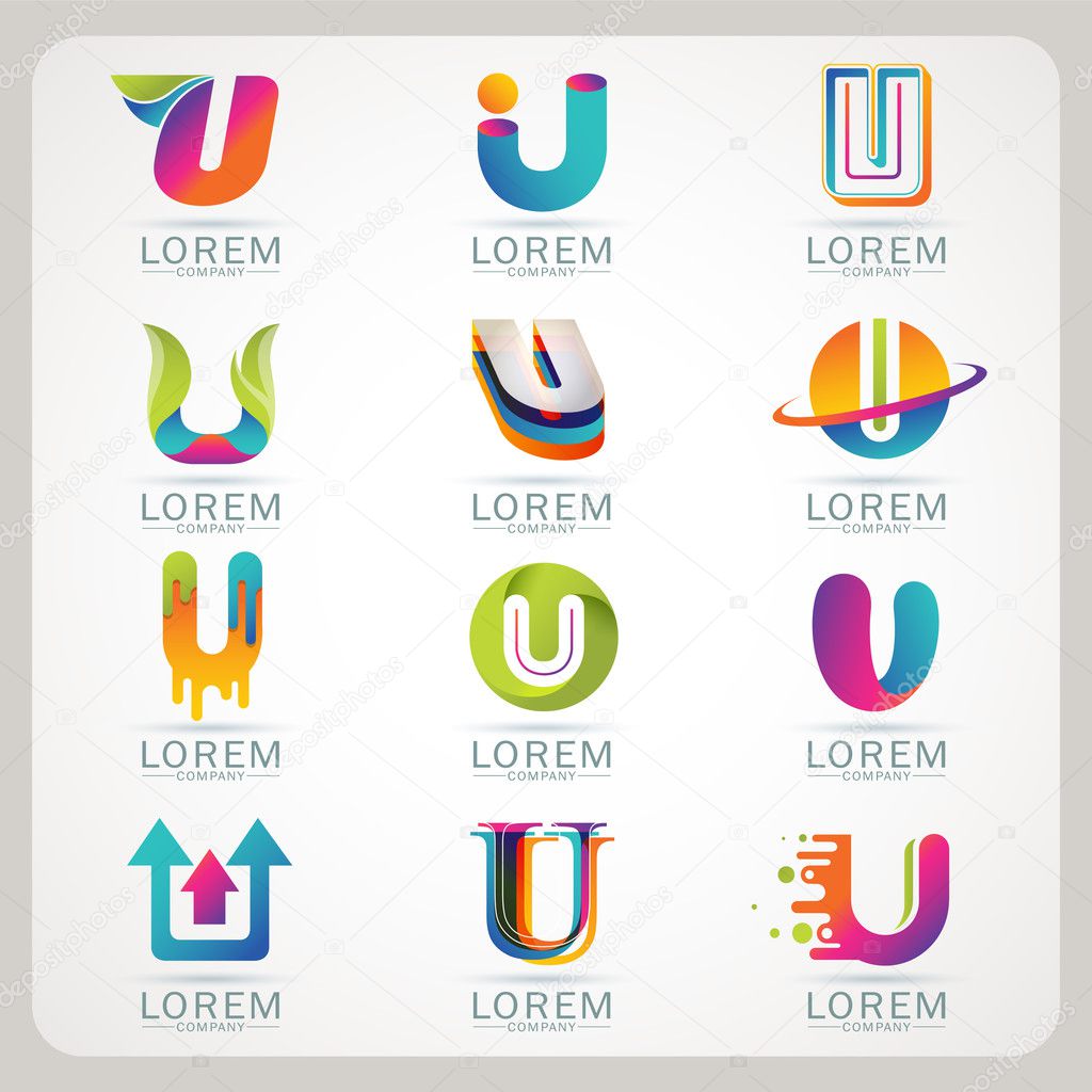 Logo letter element and Abstract web Icon and globe vector symbol. Unusual sign icon and sticker set. Graphic design easy editable for Your design. Modern logotype icon.