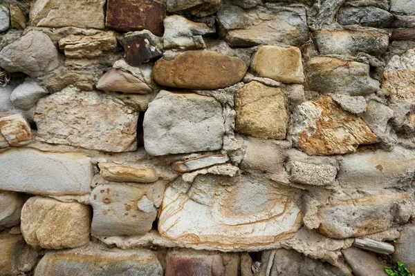 Viejo Muro Blanco Del Edificio Pared Rota — Foto de Stock