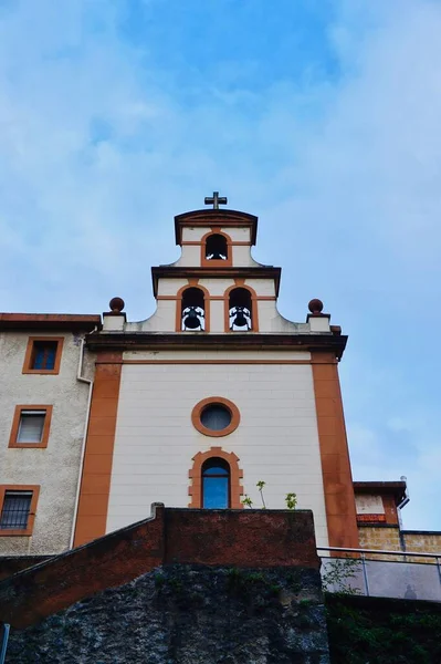 Spanya Nın Bilbao Kentindeki Kilise Mimarisi Seyahat Merkezi — Stok fotoğraf